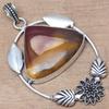 Ожерелье с драгоценным камнем Wild Horse Jasper, ручная работа, старинные ювелирные изделия 3 дюйма