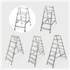 KADAX Aluminum Folding Ladder 4-8 Steps Home Strong 125kg Polish Product