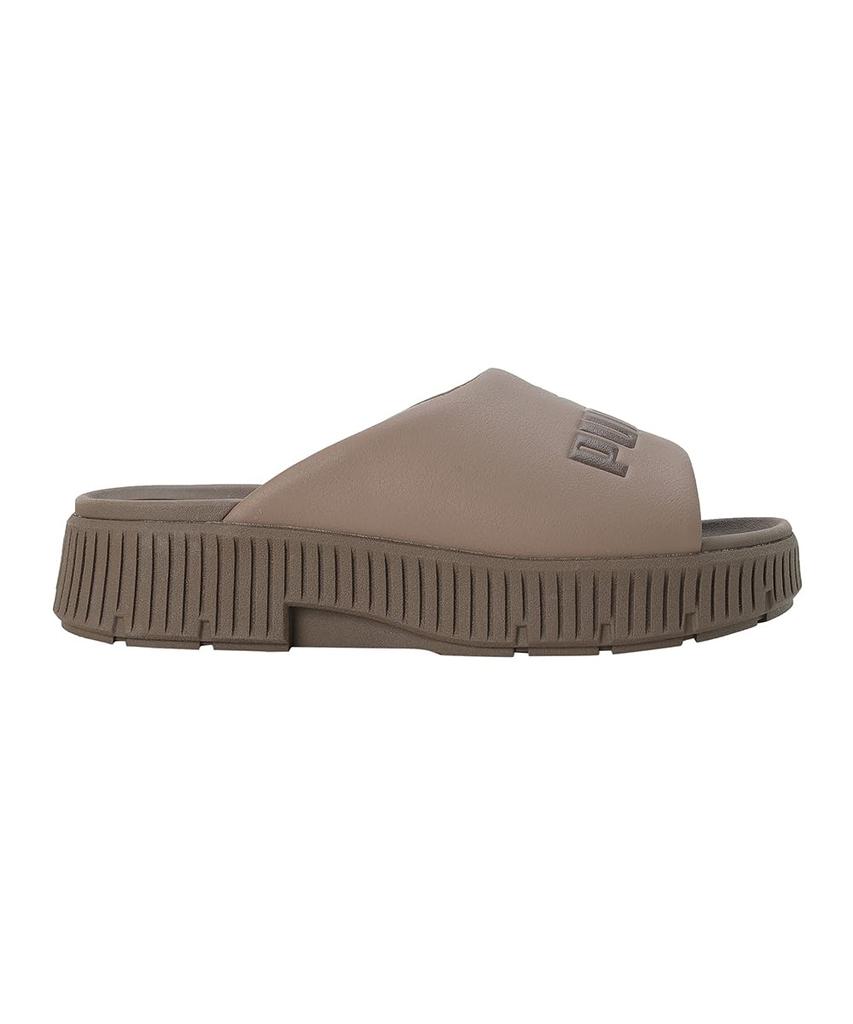 Puma Кроссовки Dinara на платформе 2024 Totally Taupe Размер см Женские, Весенне-летний вариант, (02), 23,0