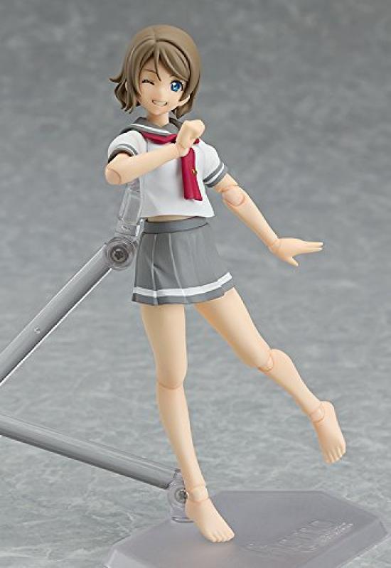 Figma Лав Ватанабэ You АБС ПВХ окрашенная шарнирная фигурка Live! Солнечный свет!! Немасштабируемый и