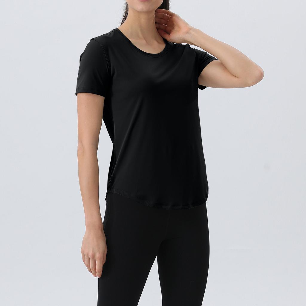 Майки для тренировок, рубашки с открытой спиной для йоги, свободный крой, спортивный спортивный топ с рукавами