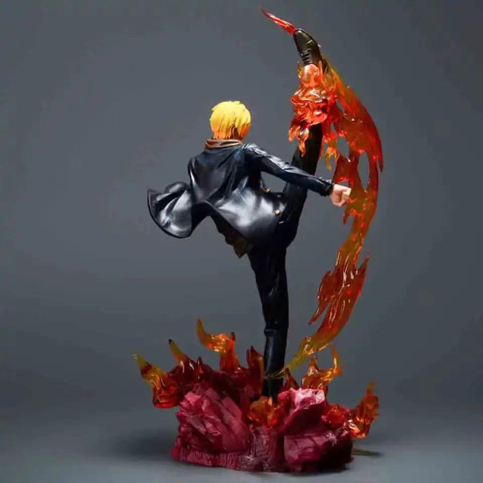 30СМ Фигурка Аниме One Piece Санджи Статуя GK Фигурки Действия Коллекционная Модель Игрушки В Подарок