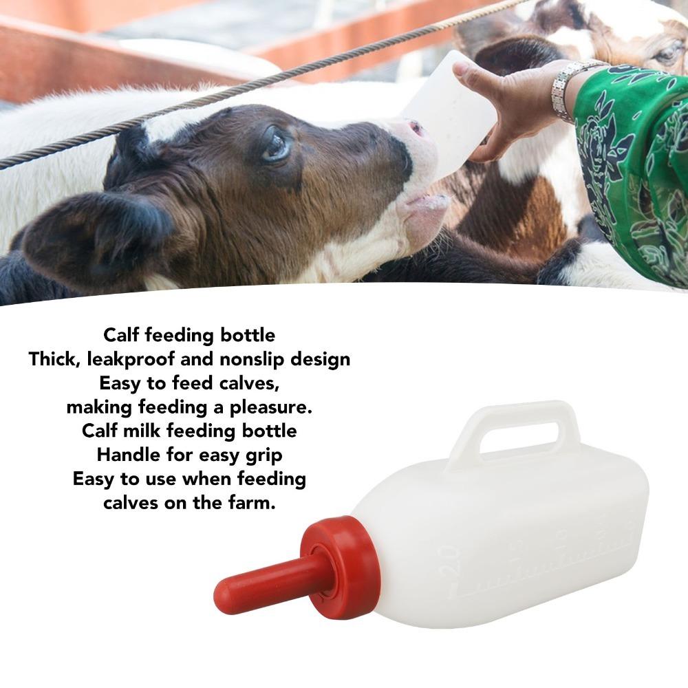 2 Quart Calf Feeding Bottle Thick Design Calf Milk Bottle Calf Nursing Bottle Calf Nursing