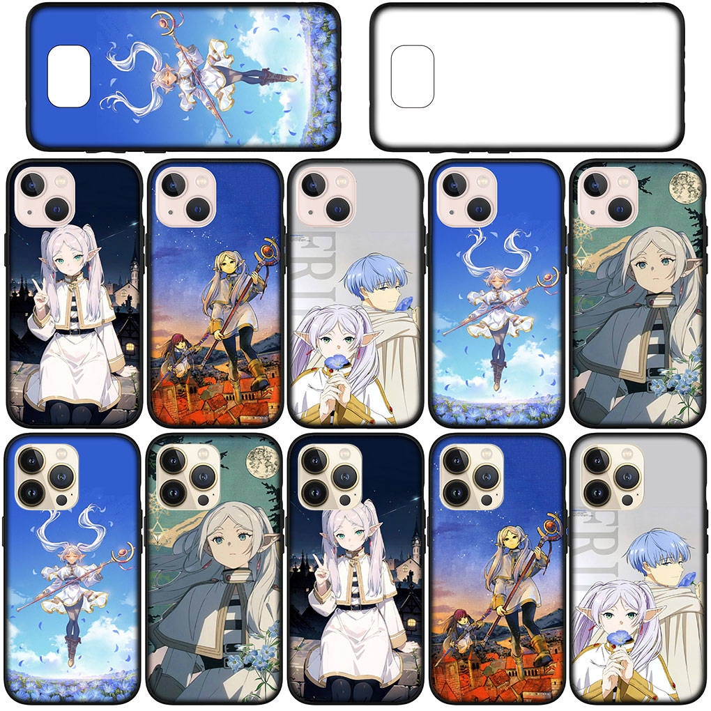 Для iPhone 16 15 Xiaomi Redmi Note 14 13 12 11 Pro Max X 16e Samsung Galaxy S25 S24 S23 Moto OPPO Huawei Anime Frieren Beyond Journey's End Phone Case