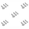 Sea Urchin Bait Weights: 3/32 to 3/16 oz Anti-Slip Locking Hook Design - Anchor Shaped Sinker for Soft Plastic Lures Metal Fishing Tackle