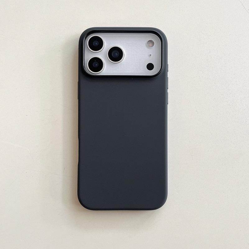 New Pure Color Liquid Silicone Case for iPhone 17 Pro Max: Anti-Fall Design