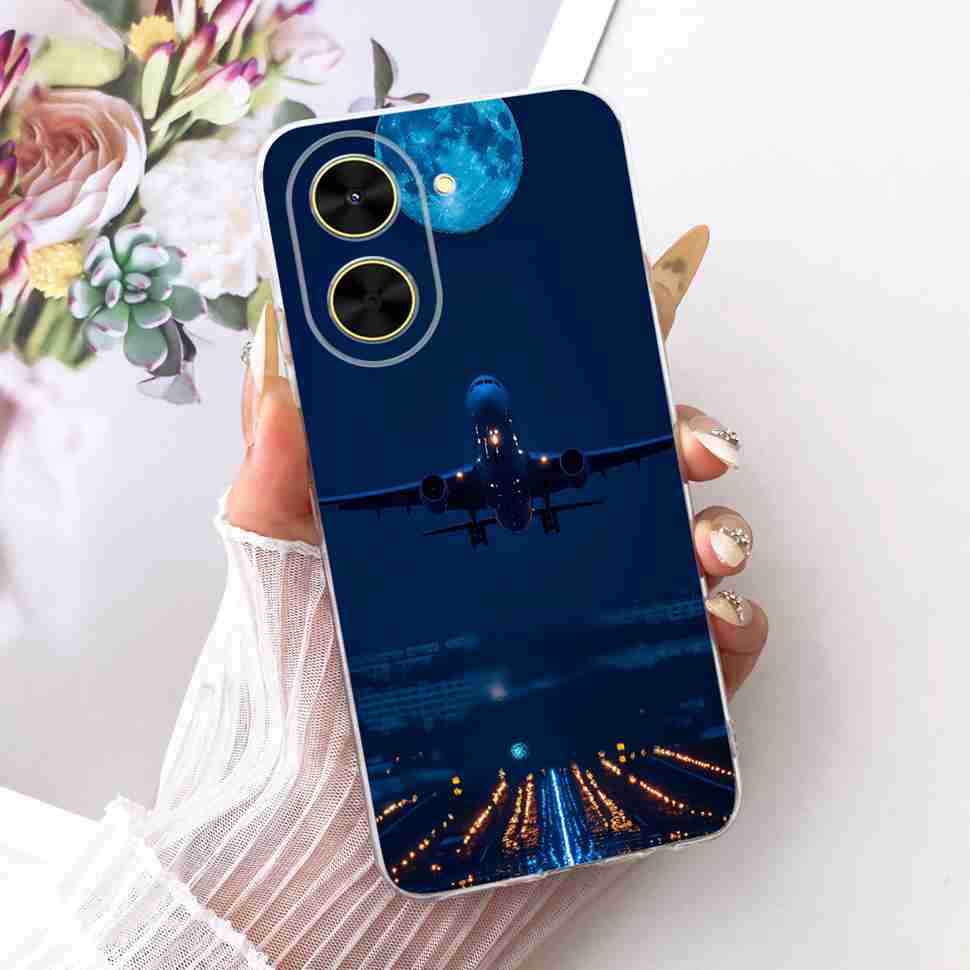 For Xiaomi Poco C71 Case PocoC71 New Design Butterfly Soft Silicone TPU Cover For Xiaomi Redmi A5 RedmiA5 4G Protective Cases