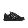 Calfskin Vl7n Low-top Sneakers With Bands Black