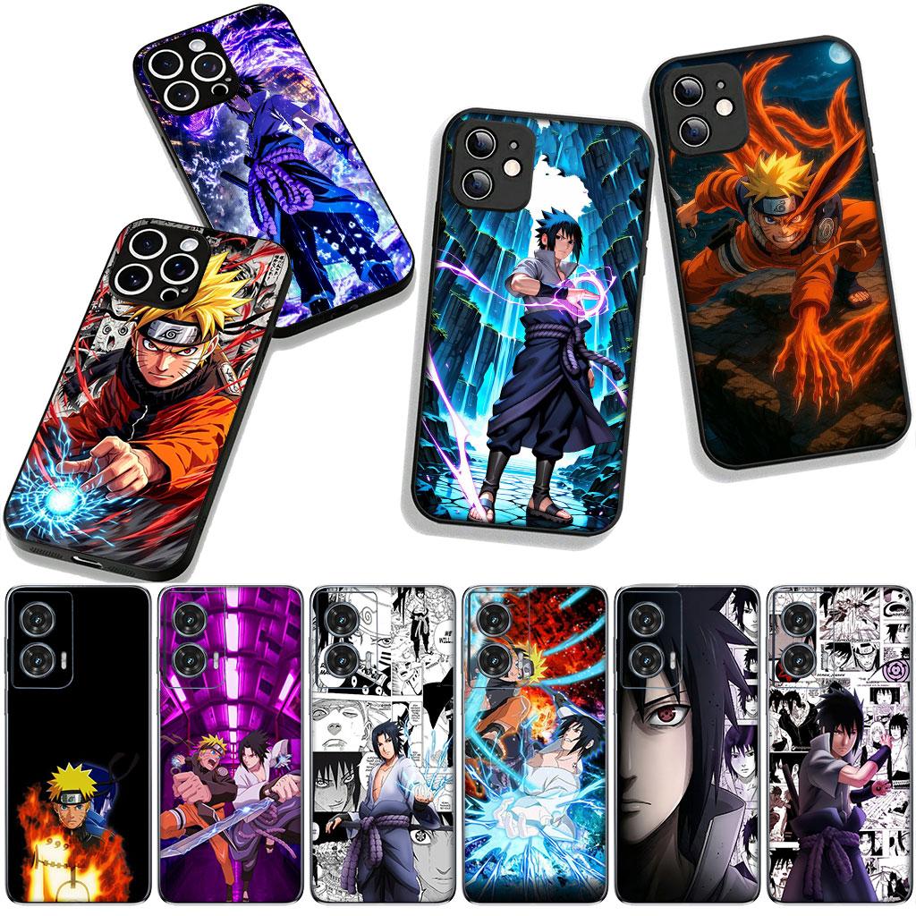Мультяшный чехол с Учихой Саске из Наруто для Samsung Galaxy A25 A37 A57 A12 A14 A31 A41 A50 A51 A70 A71 A72 A21S A04 M15 Note 20 9 8 10