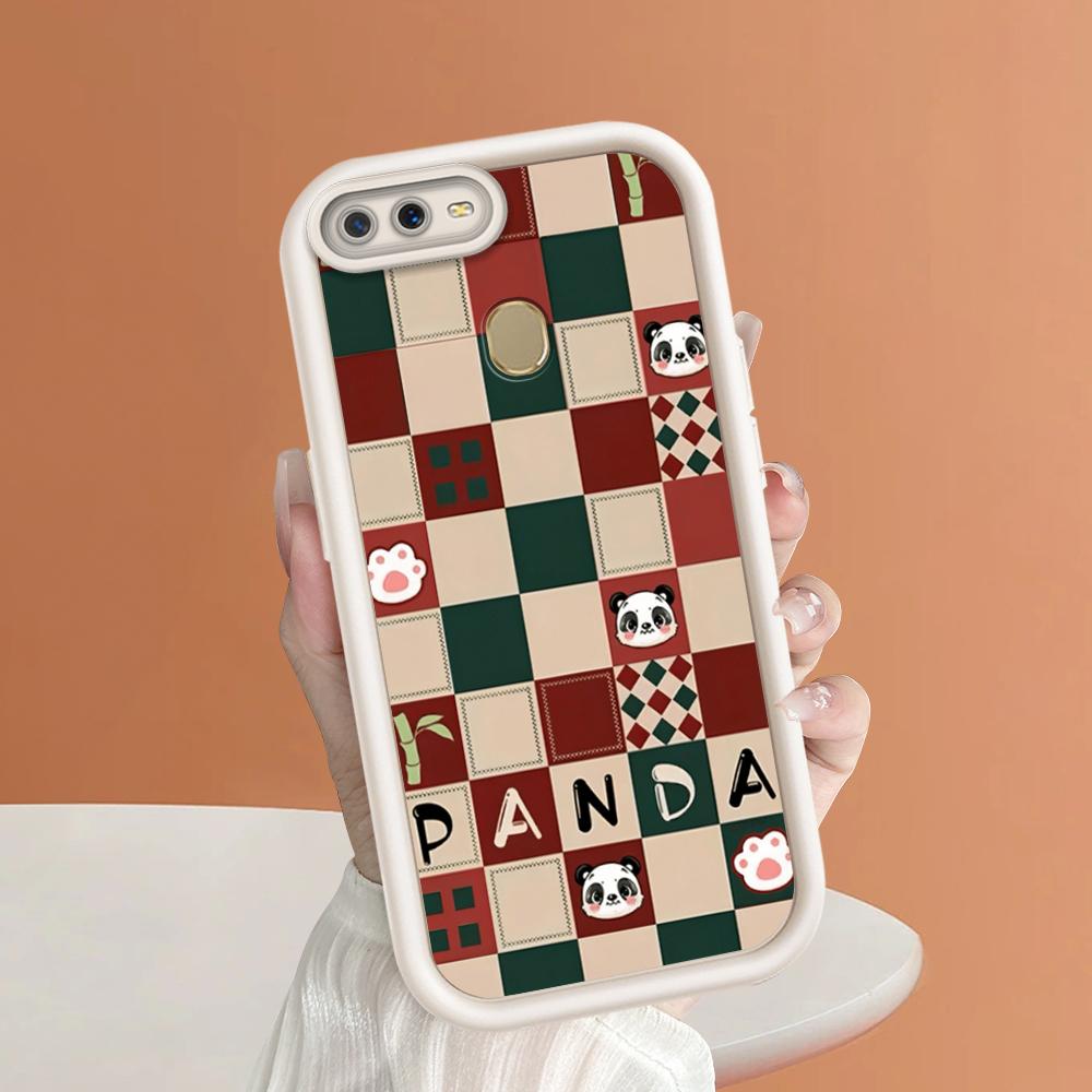 Мягкие силиконовые квадратные лестницы с мультяшным узором, полное покрытие, защита камеры, противоударный чехол для OPPO Reno Realme OnePlus