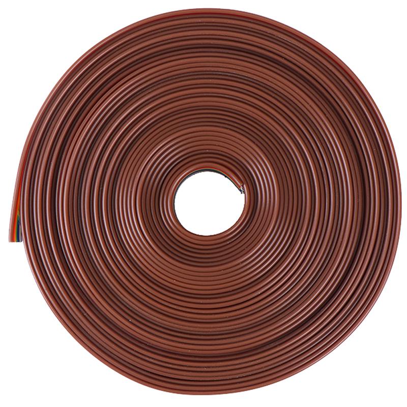 5 метров/партия ленточного кабеля, 10-контактный плоский кабель, цветной ленточный кабель цвета радуги, провод