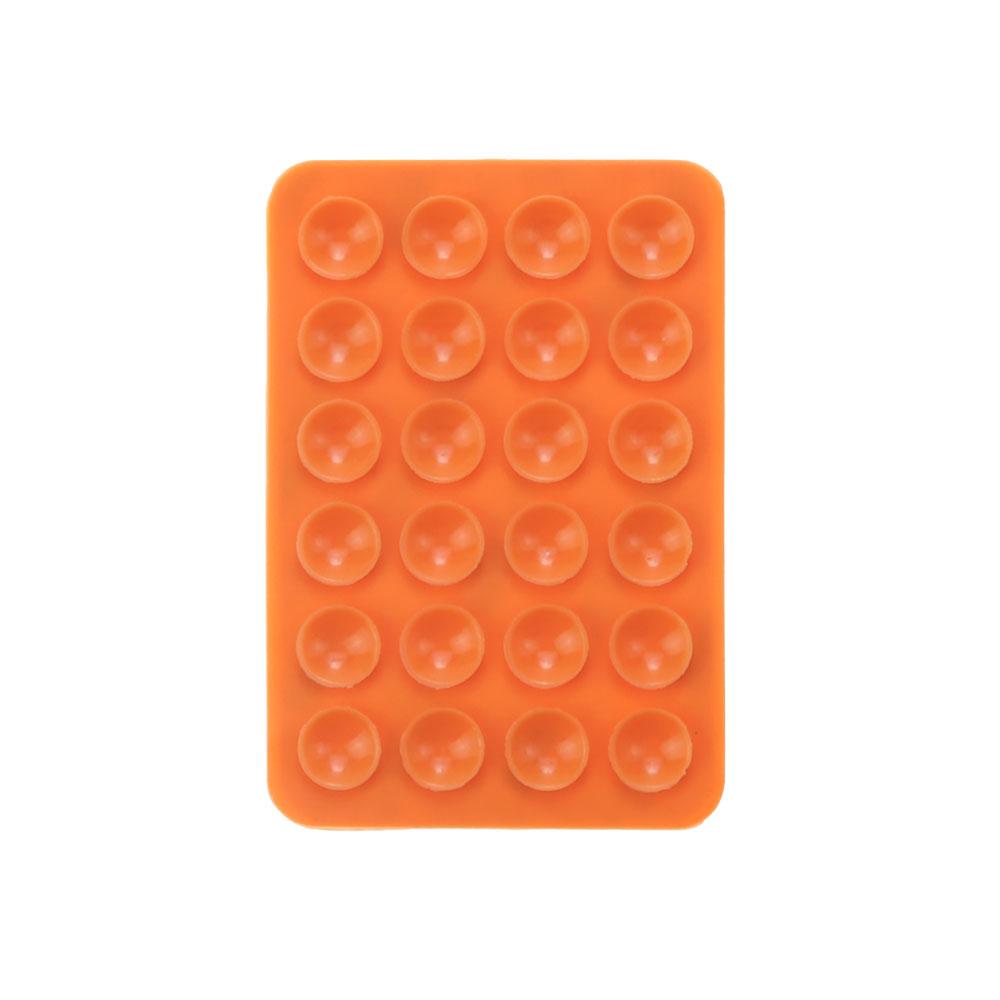 Силиконовый чехол для мобильного телефона с квадратной присоской для крепления на автомобиль, универсальный нескользящий чехол для телефона с присоской