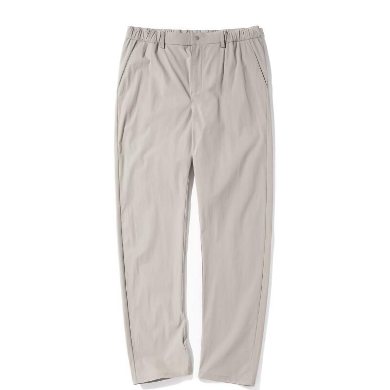 SNOWFLYING Men's Summer High-Elastic Cool Sun Protection Straight Pants