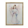 Angelic Delicacy In Pastels Angelic Delicacy In Pastels, 70X100 Cm, Light Oak Wooden Frame, Matte Paper 230 Gsm