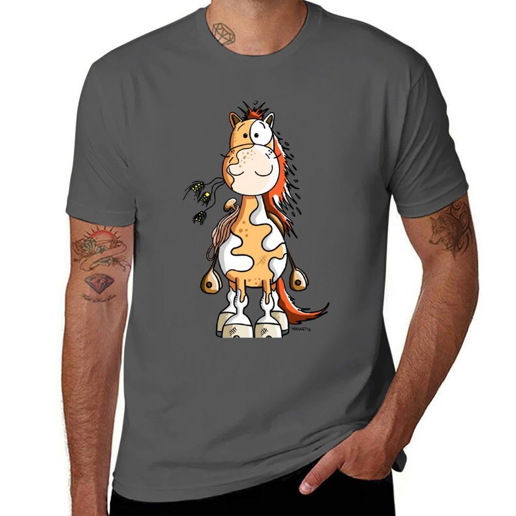 Cute Pinto Western Horse Tshirt Anime T Shirts For Man Tshirt