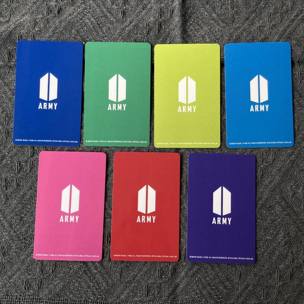 [USED] BTS JPFC Newsletter Survey Fan Club Bonus Trading Card