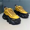 Дизайнерская мужская обувь осень-зима удобные мужские толстые кроссовки на платформе модная повседневная обувь спортивные кроссовки теннис