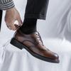 Мужская обувь Британский рост жениха свадебный костюм деловое платье повседневная мужская кожаная обувь 85676-R