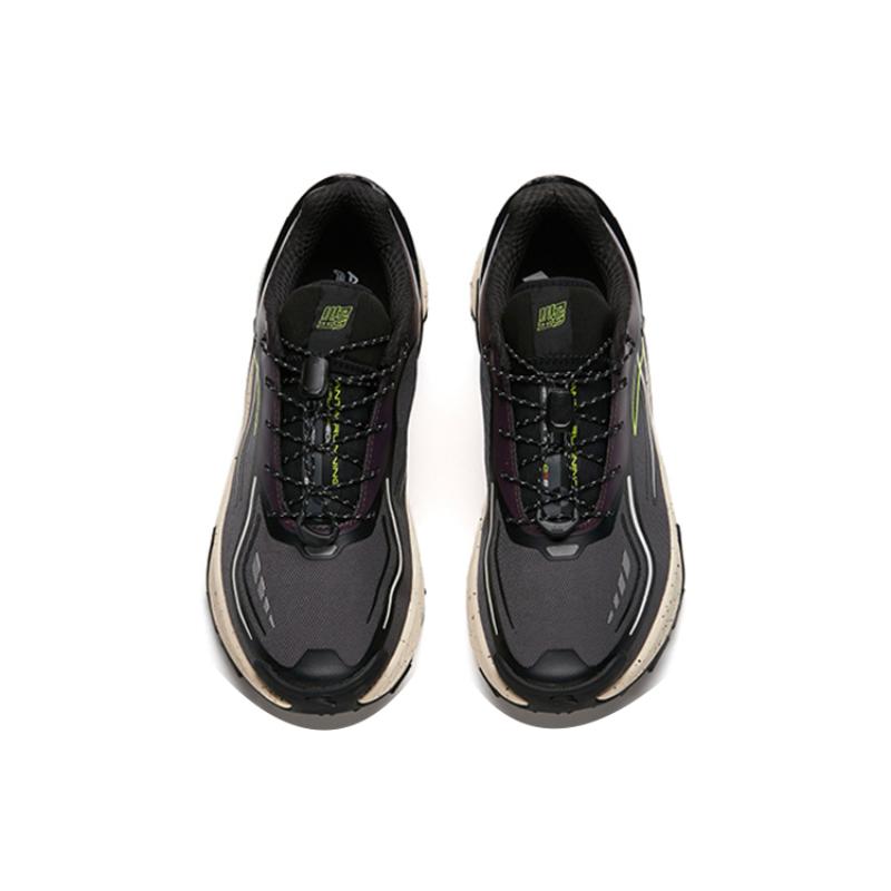 Anta Амортизирующие Нескользящие Износостойкие Низкие Беговые Кроссовки Мужские Серый Черный Фиолетовый Кроссовки 112145525-3