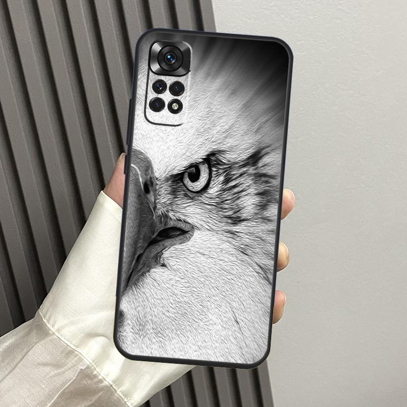 Чехол Animal Lion Wolf Tiger Eagle для Xiaomi Redmi Note 13 14 Pro 12 11 10 15 Pro Plus Redmi 14C 13C 15C 10C 12C 15 Funda