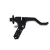 Wresetly Bi-22mm Stunt Clutch Lever, Short Performance Cable, Eal Left Lever for Grom 125 (Black)