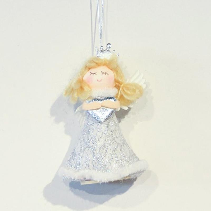 Рождественская вечеринка дома принцесса декоративные рождественские елки принадлежности ангел девочка самодельные праздничные украшения