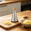 4-сторонний терка для сыра из нержавеющей стали, измельчитель для картофеля и моркови, многофункциональный кухонный инструмент для нарезки соломкой, ломтиками, цедры