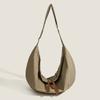 Lazy Dumpling Bags Trendy Lightweight Nylon Cloth Oblique Straddle Bag Fashionable One-shoulder Tote Bag