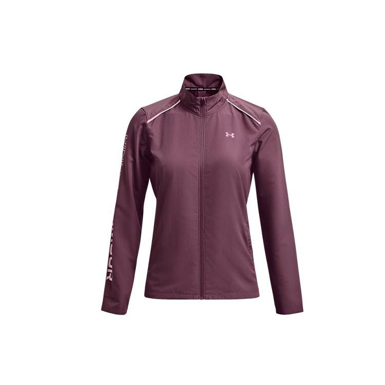 Under Armour Rain Jackets Women's Purple Stand Collar Moderate Other Unisex 1369344-554