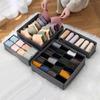 Foldable Fabric Organizer for Clothes and Socks - Drawer Divider for Underwear and Socks