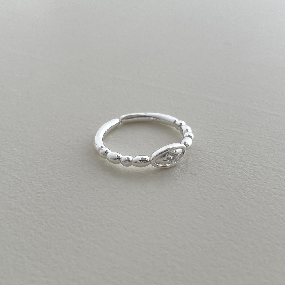 Stackable Design Heart Ring Silver Color Adjustable Ring Open Finger Ring Valentines Gift