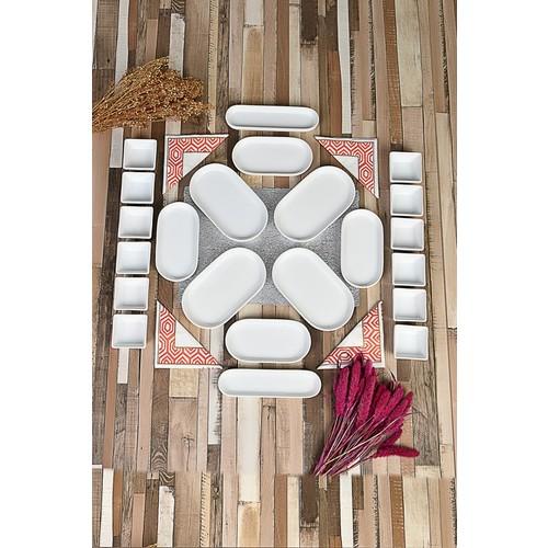 Набор и тарелка для завтрака серии Tita, 22 предмета