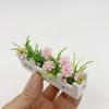 Lifelike Artificial Miniature Potted Plants Decor Garden Doll Plants Fake Daisy  DIY Craft