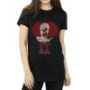 It (1990) Womens/Ladies Pennywise Clown Logo Cotton Boyfriend T-Shirt