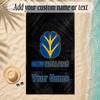 Beach TowelNew Holland Custom Name Text Personalized Soft Towel for Beach Pool Indoor Home Decor Gift