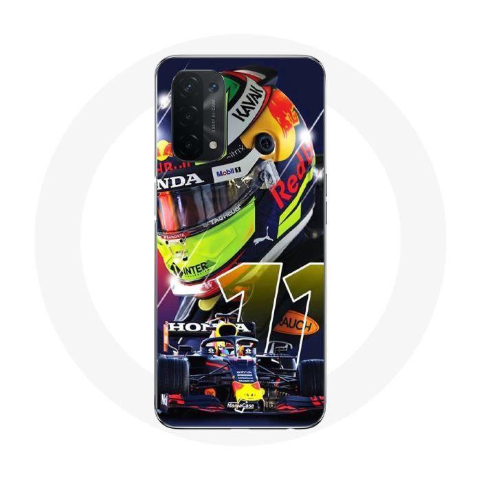Coque pour Oppo A74 Formule 1 Sergio Pérez Pilote automobile F1