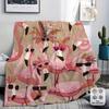 One Soft and Comfortable Shawl Blanket Featuring A Flamingo Loved Ones Blanket Suitable for All Seasons, Perfect for Use On Beds