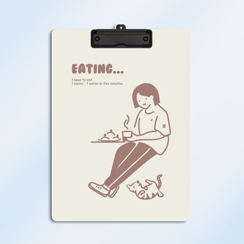 Cute Flower A4 Folder, Pad, Tablet, Student Office Supplies