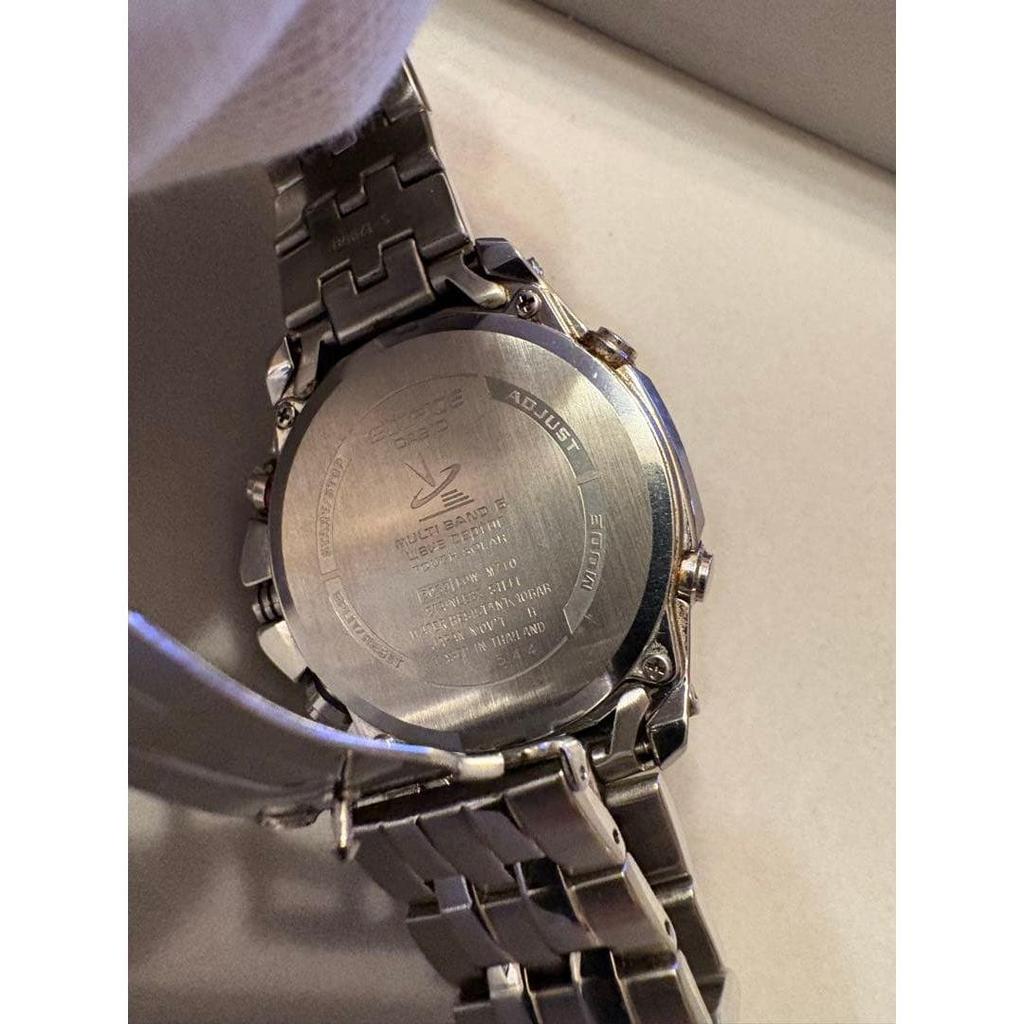 Б/у Радиоуправляемые солнечные часы CASIO EDIFICE MULTI BAND 6