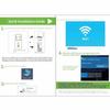USB Сетевая карта Двухдиапазонная 2.4 ГГц/5 ГГц Беспроводной приемник-передатчик Для настольного ПК, ноутбука