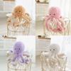 Lovable 15.7'' Octopus Plush Toy Pillow Ideal For Kids' Bedding And Decor