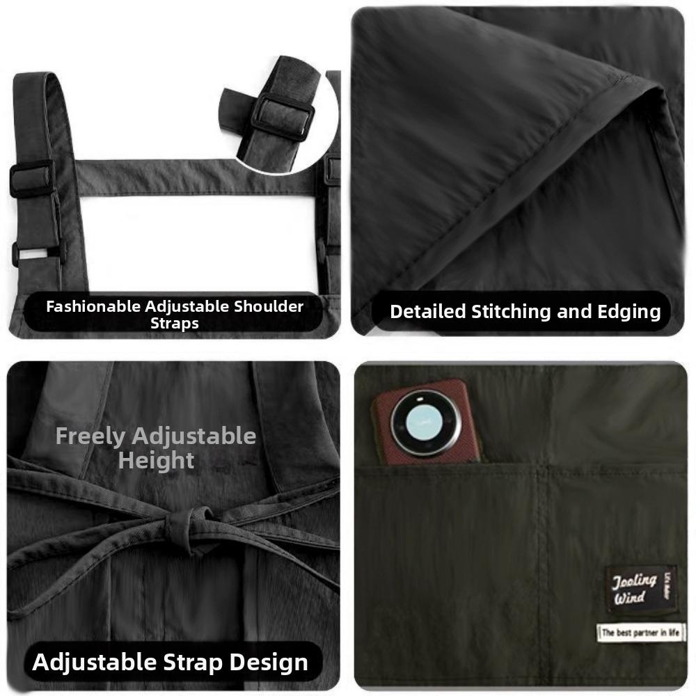 Sleeveless Chef Apron Waterproof Work Apron New Cooking Aprons Home Kitchen