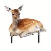 Sika Deer Yard Sign 2D Acrylic Realistic Deer Garden Stake Outdoor Lawn Walkways Animal Figurine for Home Office Patio Decor