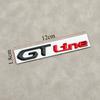 3D Металлическая эмблема GT Logo GT Line Значок Наклейка на заднюю дверь автомобиля Эмблема Для Peugeot 308 407 106 205 206 208 108 406 408 306 Аксессуары