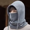 Ветрозащитная шапка для мужчин и женщин, зимний велоспорт, теплая маска для лица, защита ушей, бафф, повязка на голову, велоспорт, защита от холода