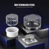 Stainless Steel Balcony Drainage Cover Anti-blocking Rain Pipe Cap Drainage Plumbing Fitting