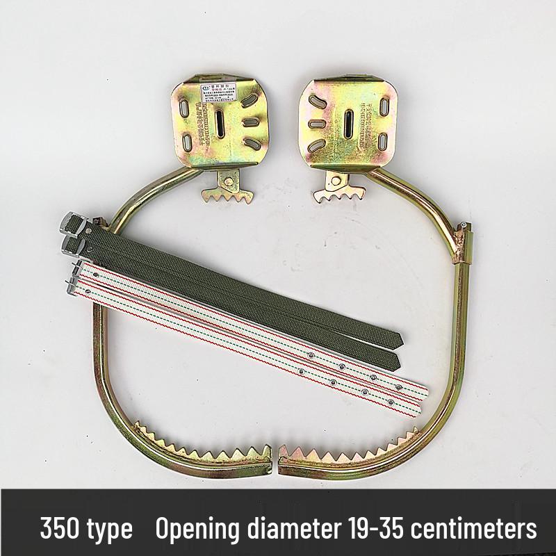 Подножки для лазания по деревьям - Прочные железные ботинки и крюки для шестов