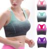 Модное спортивное нижнее белье, спортивный бюстгальтер для йоги, женский фитнес, нижнее белье без стального кольца, жилет