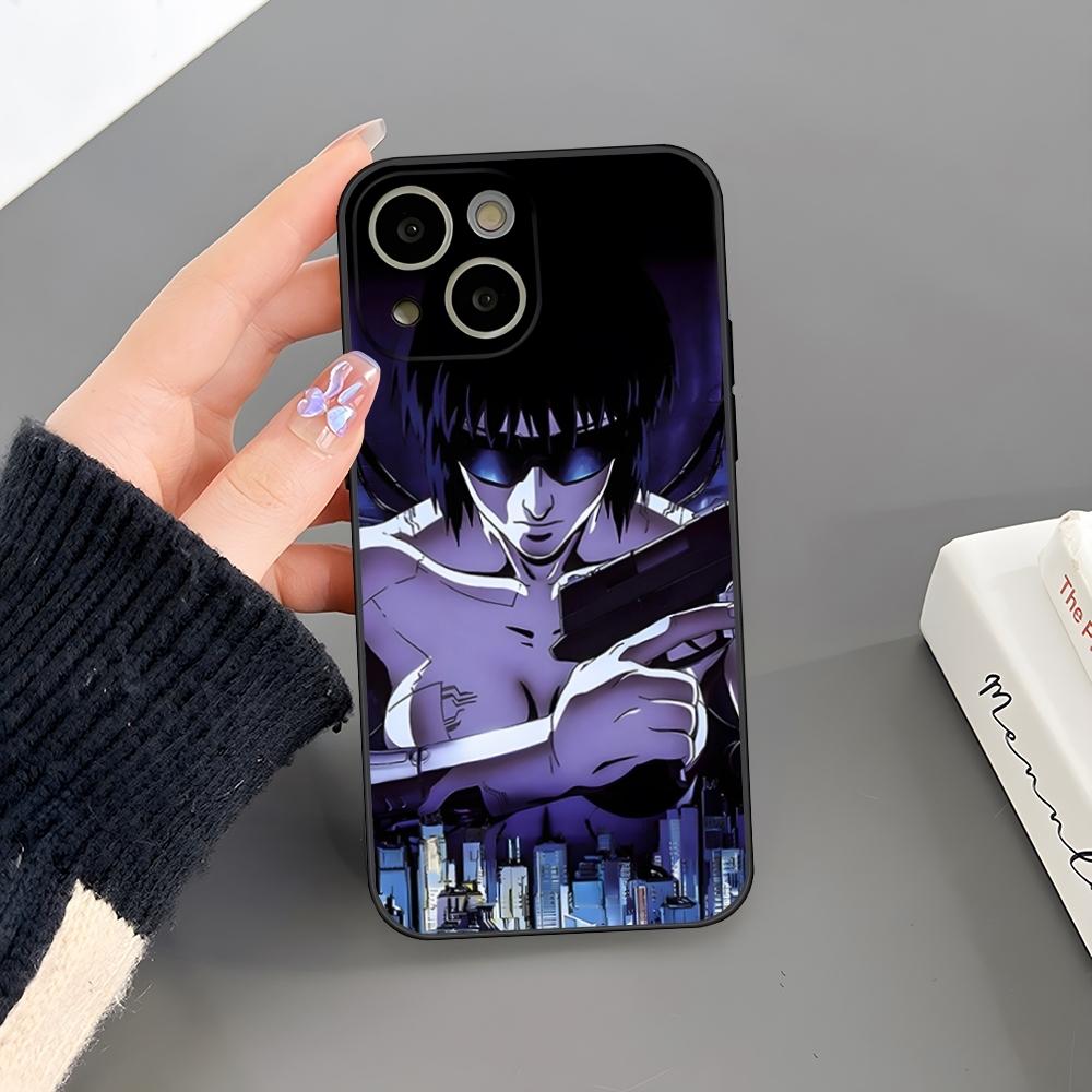Чехол для телефона в стиле аниме G-Ghost In The Shell для iPhone 17 Pro Max 16 15 14 Pro Max 13 Mini 11 12 Xr X Xs SE Plus Задняя крышка