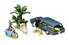 Geocolle 64 Car Snap 19a Surfing ABS Partially Mini Car Set 1/64# resin/PVC Dolls/accessories (painted, Assembled) + Die-cast